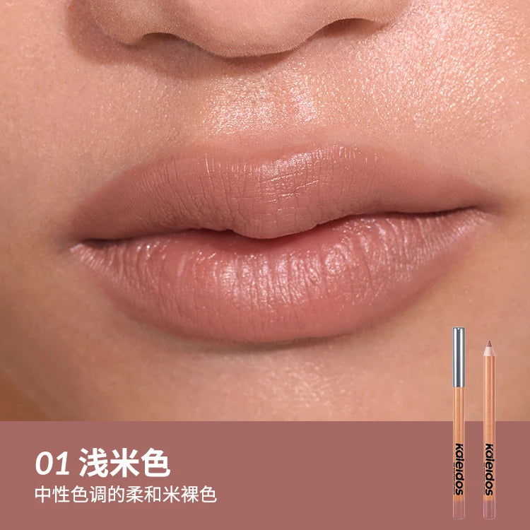 Kaleidos Lip Liner,Highly-Pigmented Pencil For Shaping & Sculpting Lips,Semi-Matte Finish,Vegan & Cruelty-Free