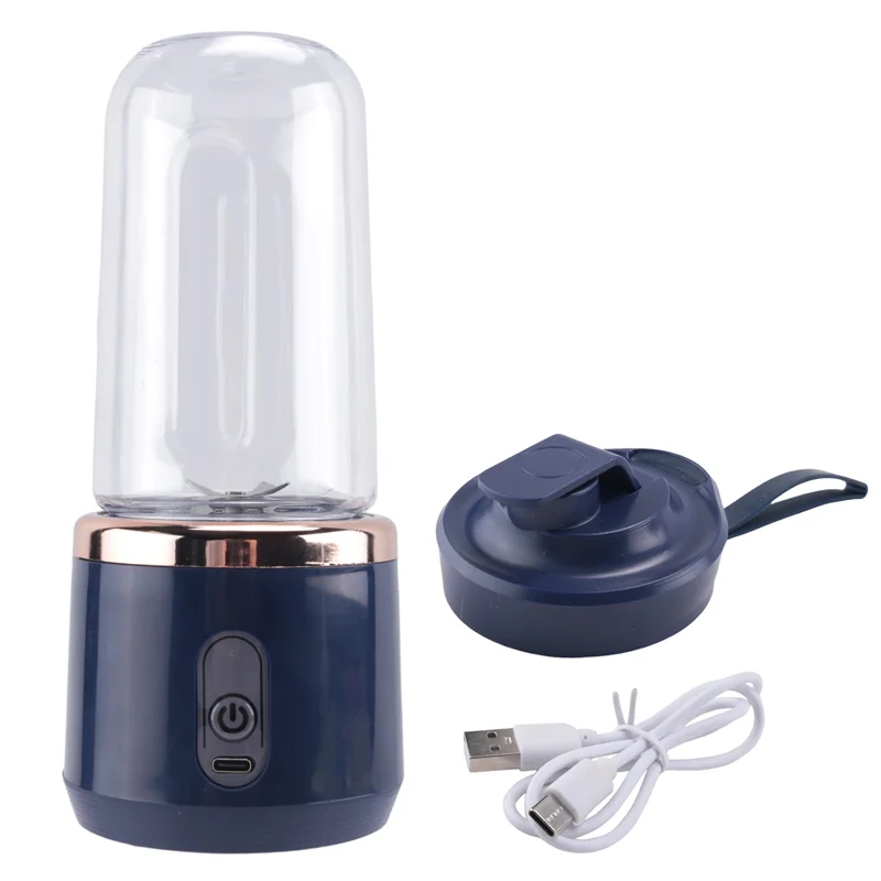 A19F-New Portable Blender 400Ml Electric Juicer Lemon Orange Fruit Squeezer Wireless Rechargable 21000Rpm Mixer