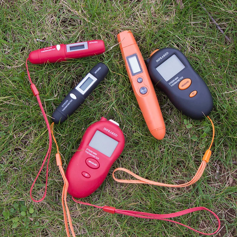 Mini Infrared Thermometer Pen Type Non-contact Pyrometer -50~220℃ Laser Temperature Sensor LCD outdoor Home Digital Thermometer