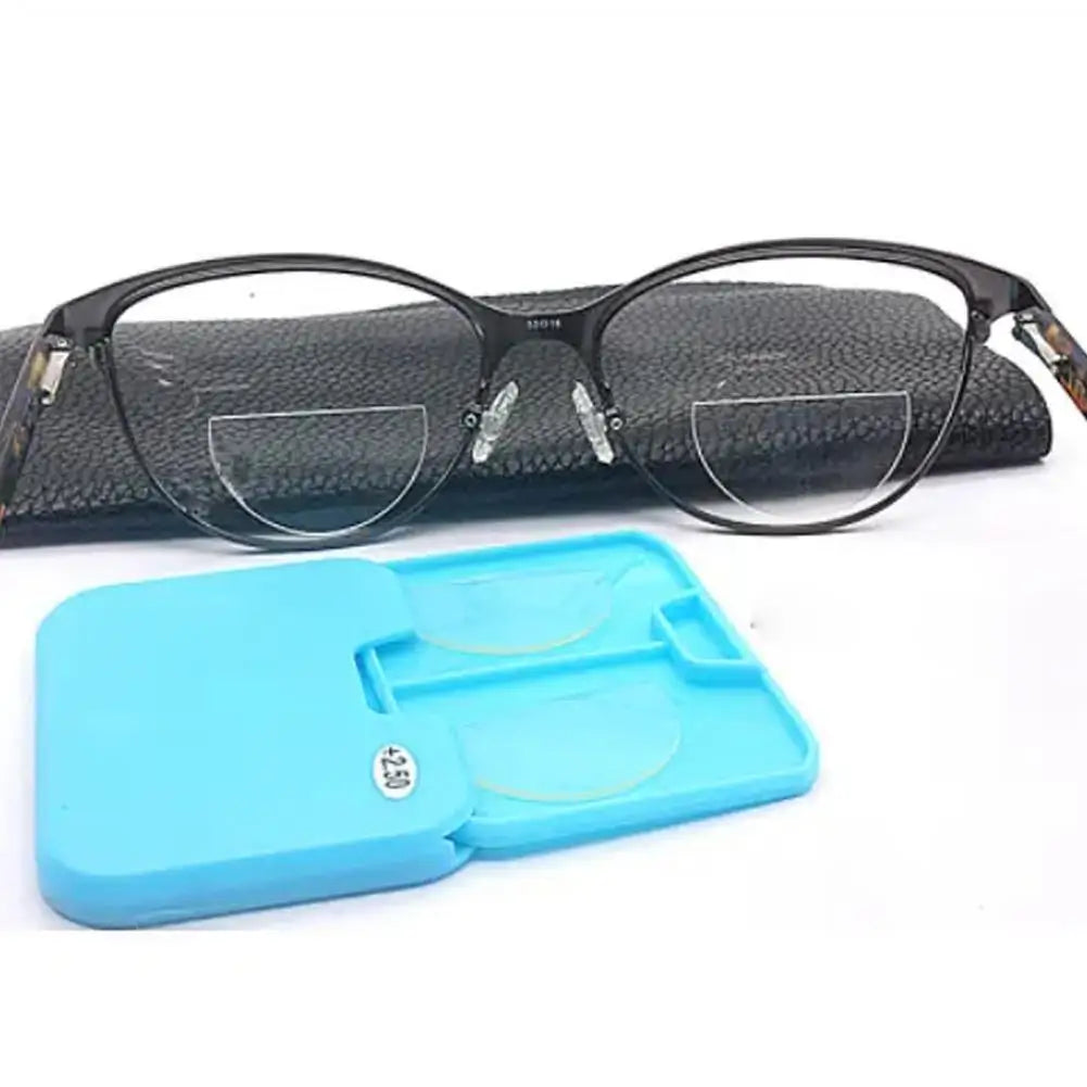 1Box Reusable Bifocal Liquid Lenses 100 125 150 200 250 275 300 350 Diopters Liquid Silicone Flexibility Comfort Multi Focus