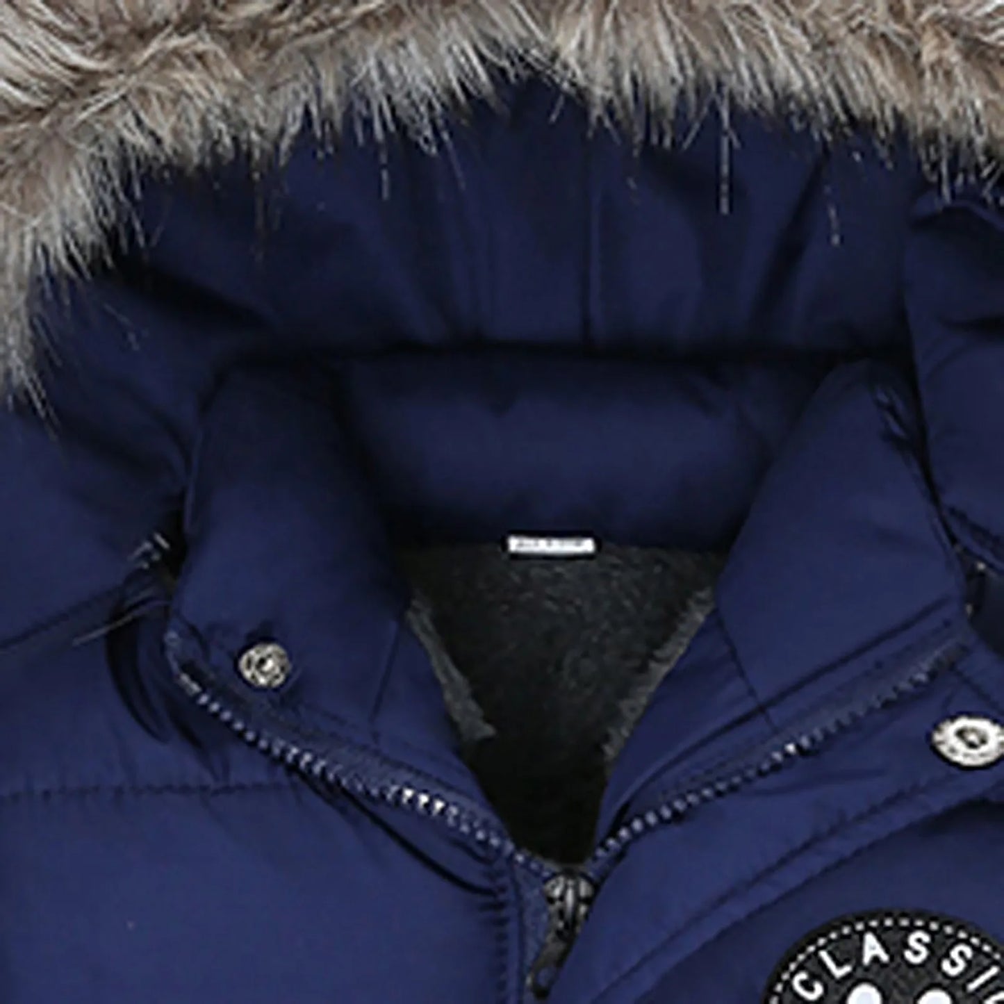 Autumn Winter Boys Jackets Keep Warm Cotton Thicken Kids Jackets Zipper Boys Hooded Outerwear Children's Clothing