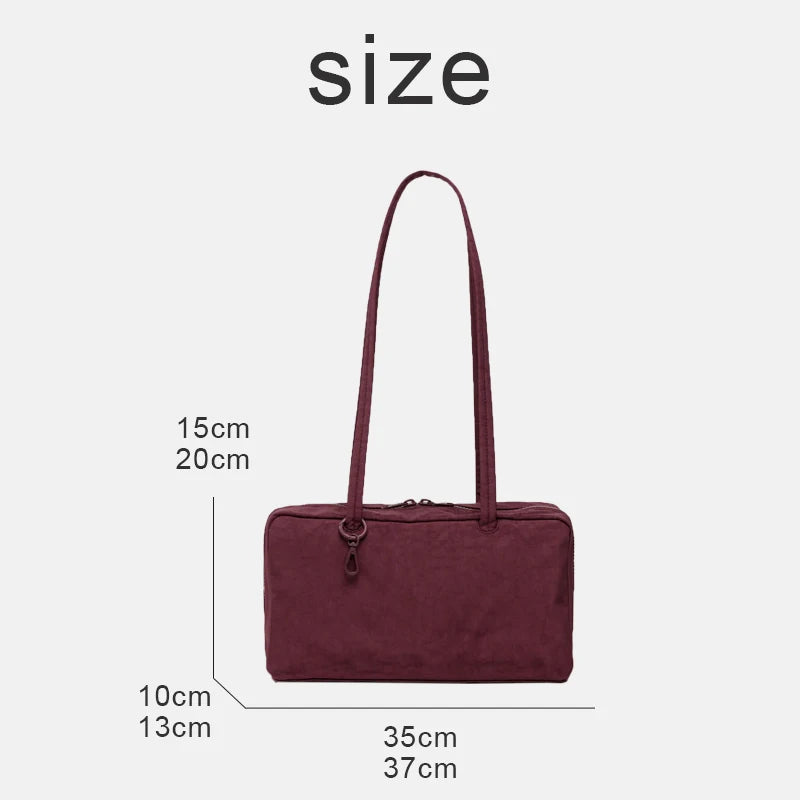 Casual Bowler Bags For Women Luxury Designer Handbags And Purses 2026 New In Polyester Circular Ornament Underarm Cloth Shoulder