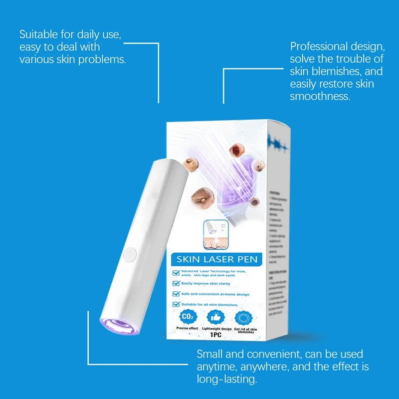 Skin Care Pen for Body Facial and Local Skin Cleaning Especially Lightweight and Portable for Home Use Remove Spots Tool