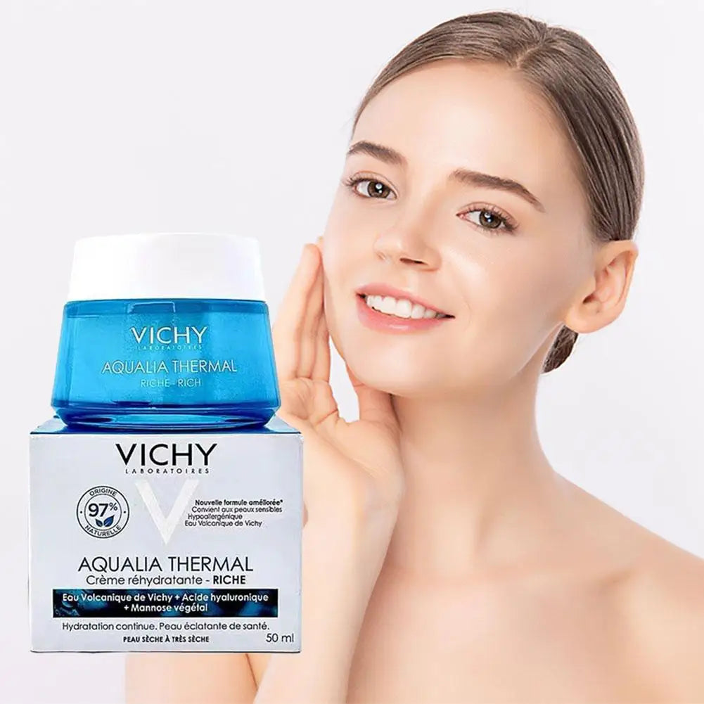 Korean Vichy Mineral Moisturizing Cream Enhance Elasticity Deeply Hydrating Long-Lasting Moisturizing Mild Multi Skin Care Cream