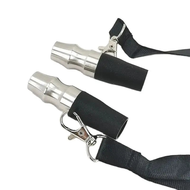Aluminum Alloy Hookah Mouthpiece with Sling Chicha Suction Nozzle Sheesha Mouth Tips Shisha Water Pipes Accessories