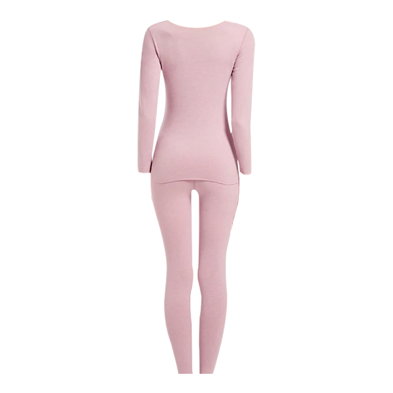 Women's seamless warm suit thickened and fleece autumn and winter teenagers wear wool long Johns for women