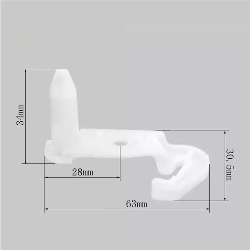 1pc Replacement Plastic Door Hook Buckle Door Hinge Parts for Haier/ Casarte Refrigerator Repair Parts