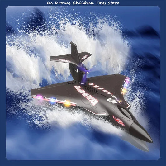 New H650 Big Size Rc Plane Water Proof And Fall Resistant Land And Air Raptor Rc Raptor Fixed Wing Foam Aircraft Outdoor Glider