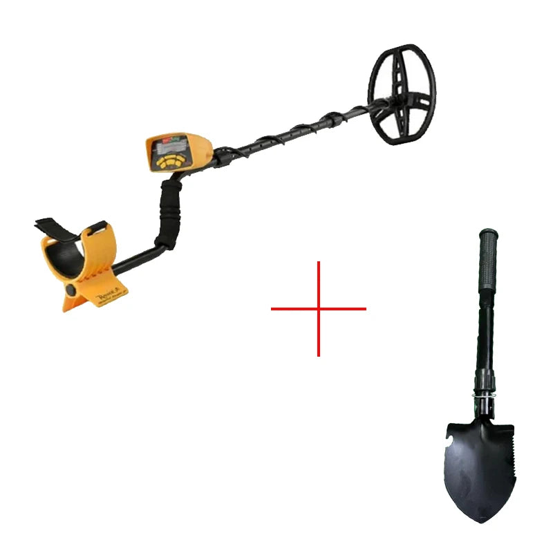 MD-6350 High-sensitivity Metal Detector, a professional treasure hunt detection device for gold Prospectors (Battery-free)