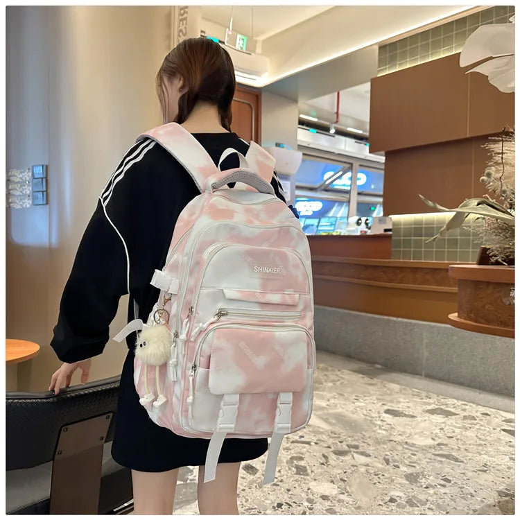 Children's Schoolbags Primary School Schoolbag backpack for Girls junior high school large-capacity school backpacks