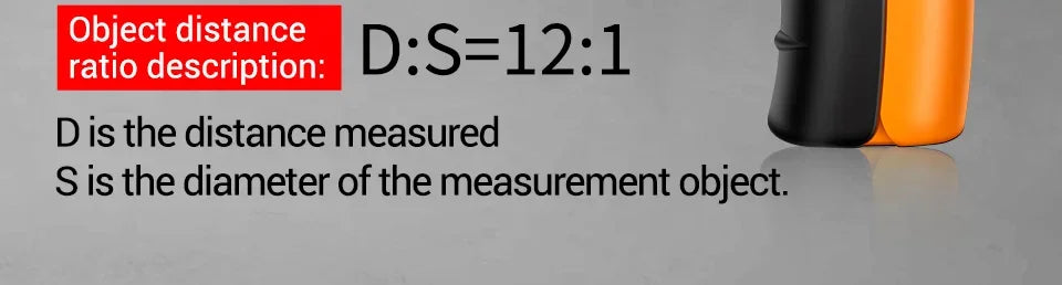 ANENG TH201 Digital Thermometer Handheld Non-Contact Laser Temperature Meter Gun Temperature Tester Instruments Pyrometer