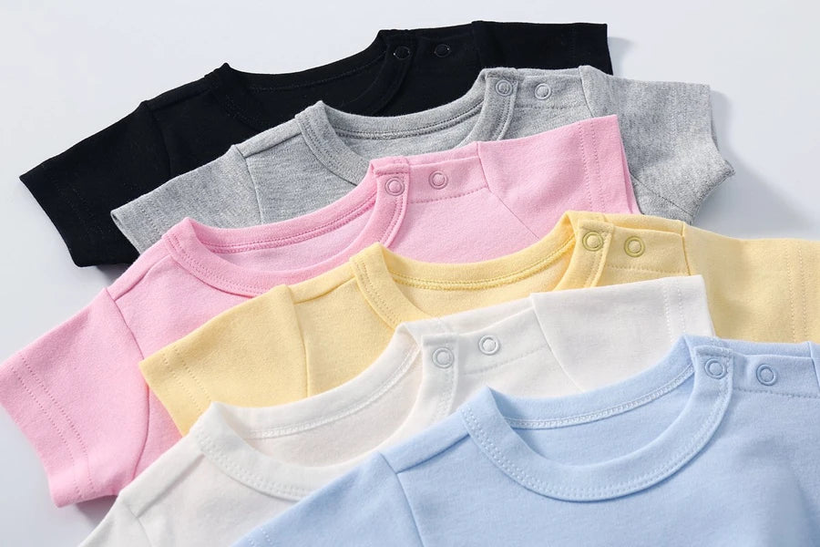 Trend Baby Clothes %100 Cotton Newborns Jumpsuit 2025 Hot Sale New Toddler Boy Rompers Soft Bib scarf Burp cloth Infant 2Pcs Set
