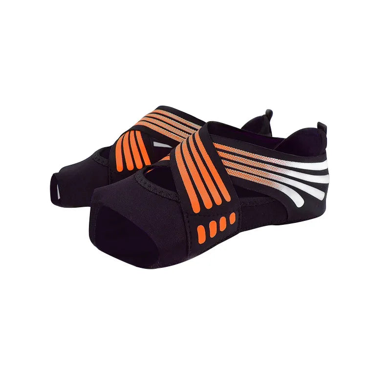 Women's Yoga Shoes with Soft Soles Pilates Shoes Five-Toe Training Yoga Socks Dance Shoes Backless Sock Footwear