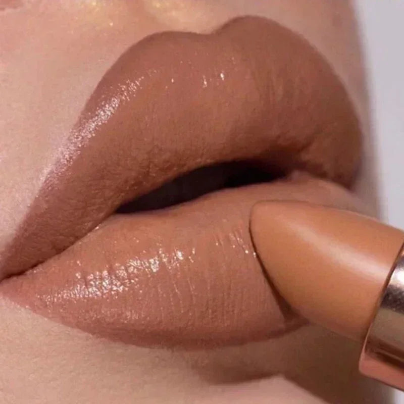 Long Lasting Velvet Matte Lipstick Waterproof Non-stick Cup Lip Sticks Sexy Nude Brown Red Pink Lipsticks Women Makeup Cosmetics