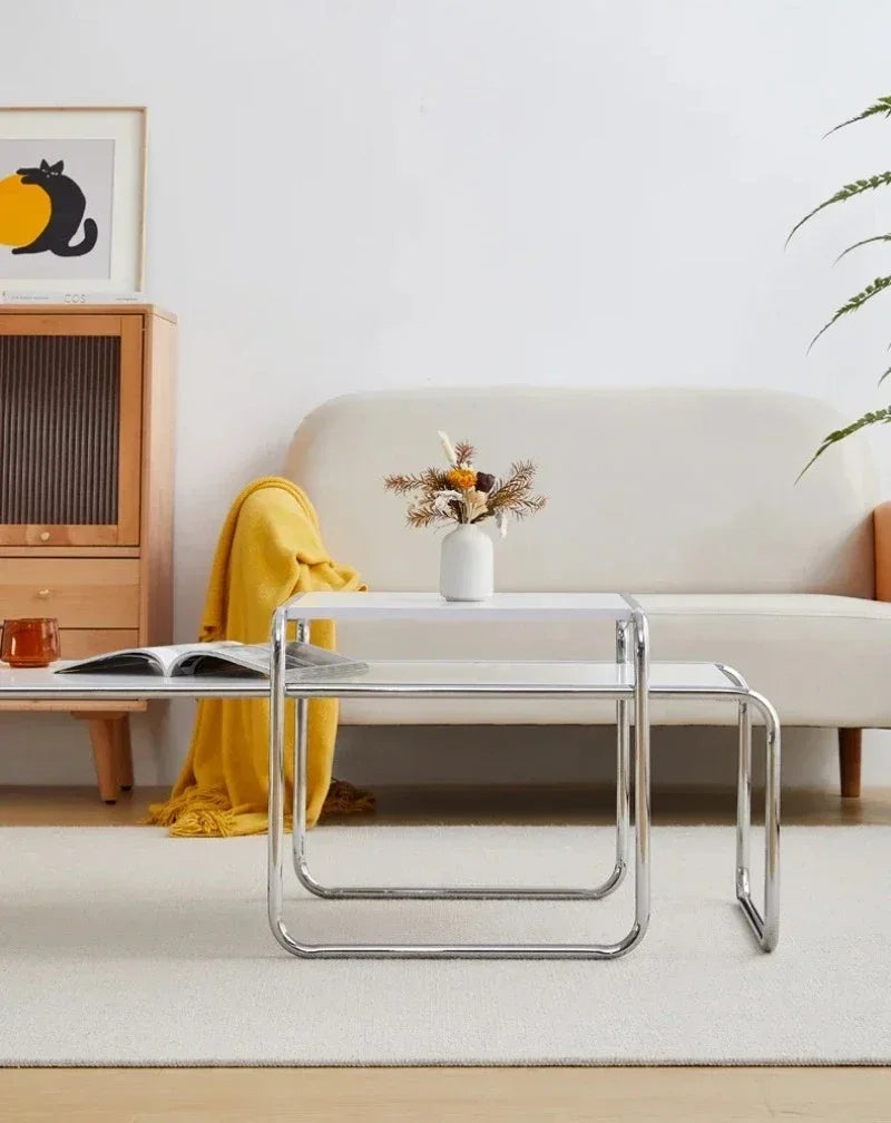 Living Room Sedentary Coffee Table Modern Design Metal Unique Coffee Table Advanced Sense Nordic Mesa Centro Home Furniture