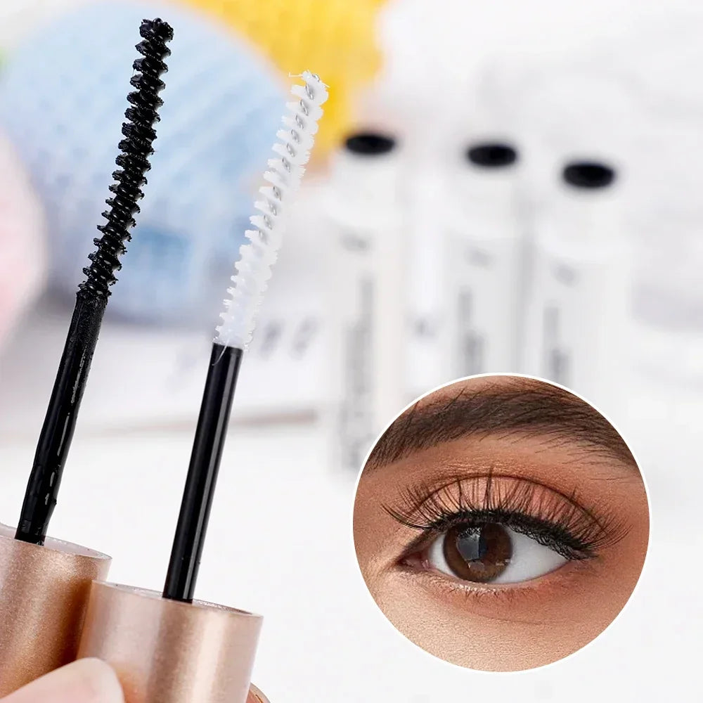 Lasting Eyelash Glue Balm Double-headed Black Mascara Glue Long-lasting Set Eyelash Brush Fast Drying Eye Lash Extension Makeup