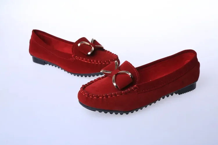 Women's Flat Shoes Fashion Casual Lofers 2025  Ladies Elegant Butterfly-Knot Comfortable Shoes Women Soft Classic Office Shoes