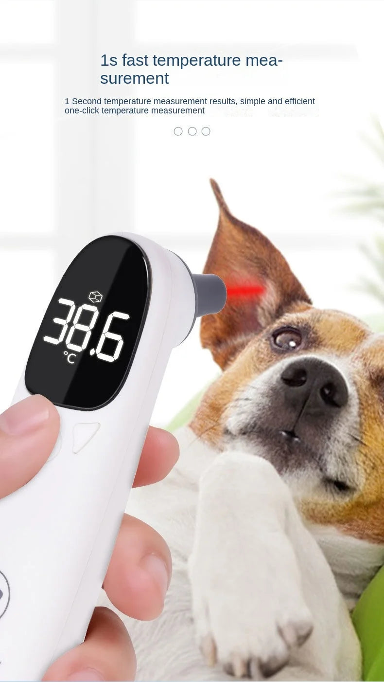 Animal Temperature Measuring Instrument Veterinary Thermometer Pet Infrared Non-contact Electronic For Dog Cattle Sheep Cats