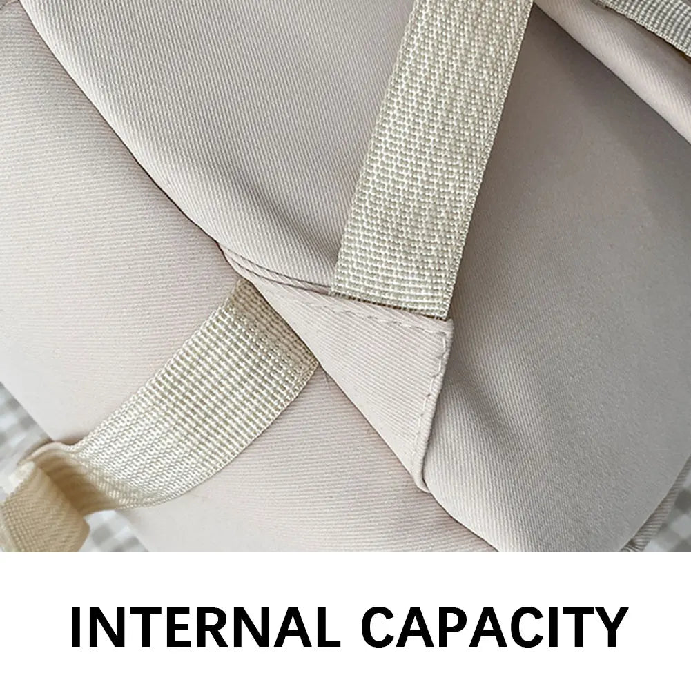 Lightweight Backpack For Student Multipurpose Waterproof Travel Bag For Books Pencil Case Water Bottle