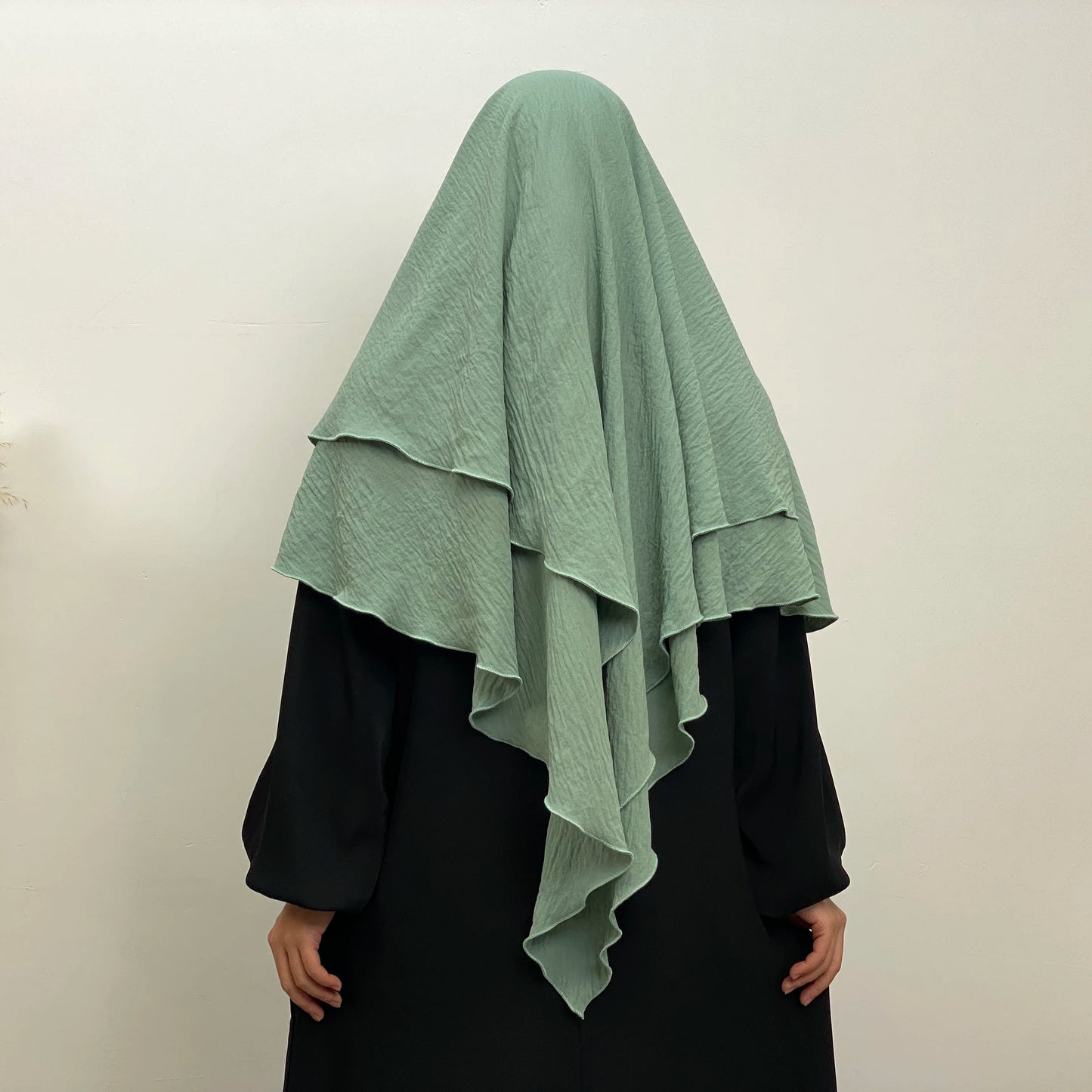 Islamic Clothing Women Muslim Plain Long Khimar Hijab Scarf Headcover Eid Prayer Garment Headdress Dubai Saudi Turkey Indonesia