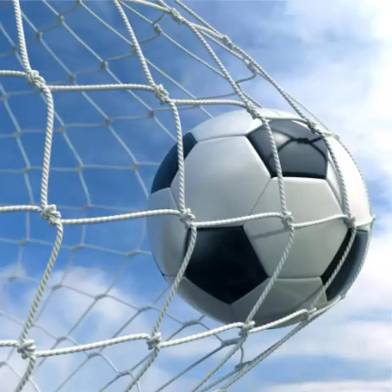 Full Size Football Net For Soccer Goal Post Junior Sports Training 1.8M X 1.2M 3M X 2M 7.3M X 2.4M Football Net High Qual