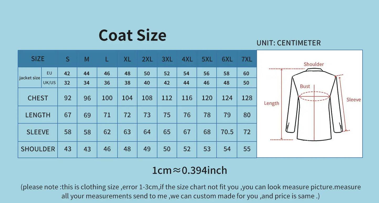 Spring and Autumn Wool Suit Men's Jacket Houndstooth Suit Large Size Retro Slim Business Thickened Casual Suit