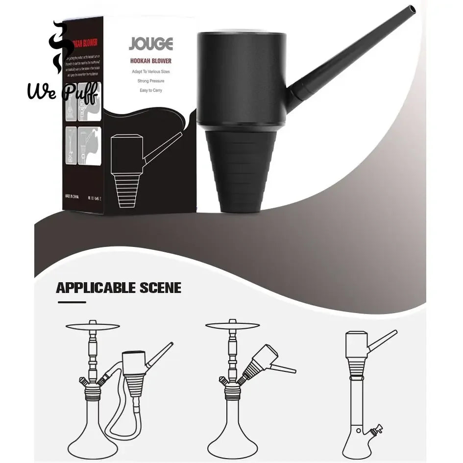 WE PUFF Shisha Blower Automatic Electric High Horsepower Hookah Starter Huuka Air Pump Sheesha Chicha Narguile Accessories