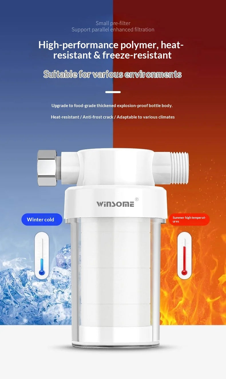 Water Heater Filter Washing Machine Pre-filter Tap Water Faucet Water Purifier Shower Bath Filter Cartridge PPF Cotton