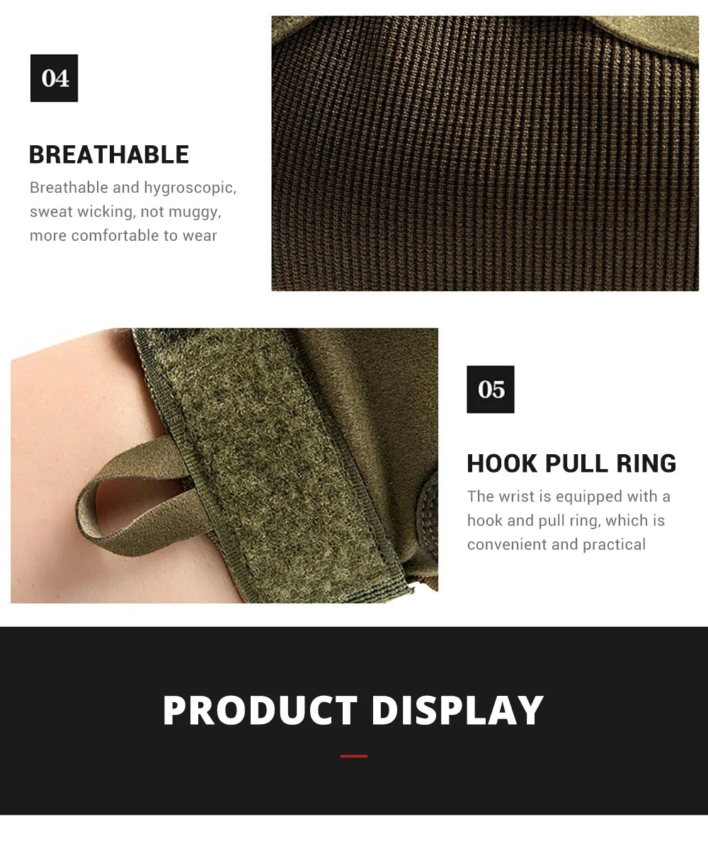 Touch Screen Motorcycle Gloves  Spring Summer Breathable Full Finger Motorbike Riding Moto Gloves for Motocross