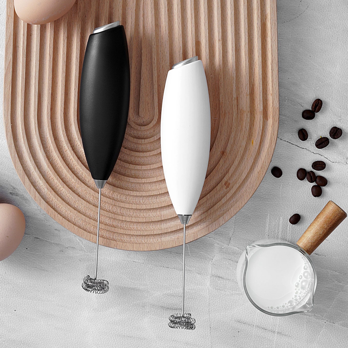 Mini Electric Coffee Blender Handheld Eggbeater Bubble Drink Stir Bar Household Handheld Kitchen Beat Up Cream Stirring