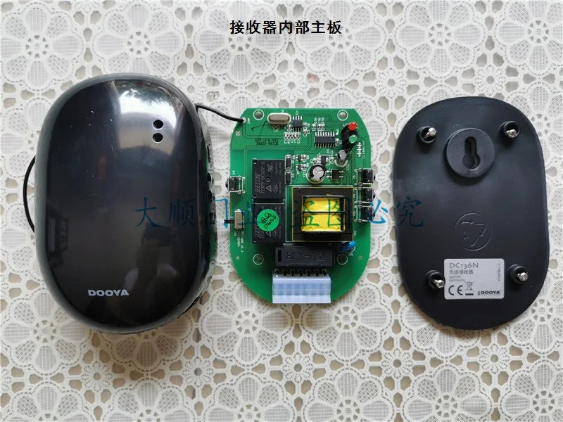 Garage Door Receiver Controller Roller Shutter Remote Control Tubular Motor DC136 Universal