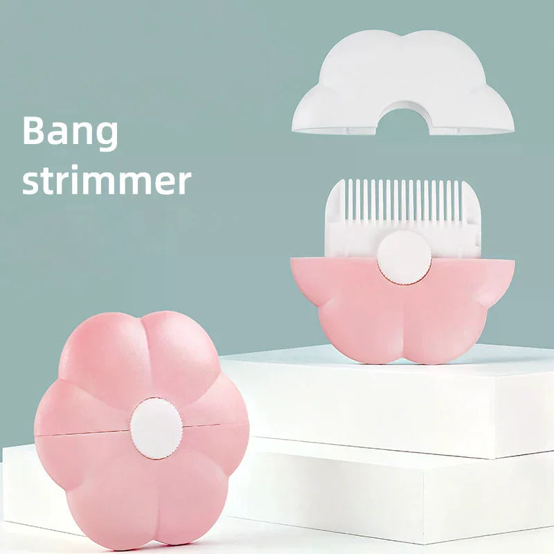 Hair Cutting Trimmer Combs 2 In 1 Double Sided Manual Bangs Cutter Shaving Remover Thinning Beauty Haircut Styling Accessory