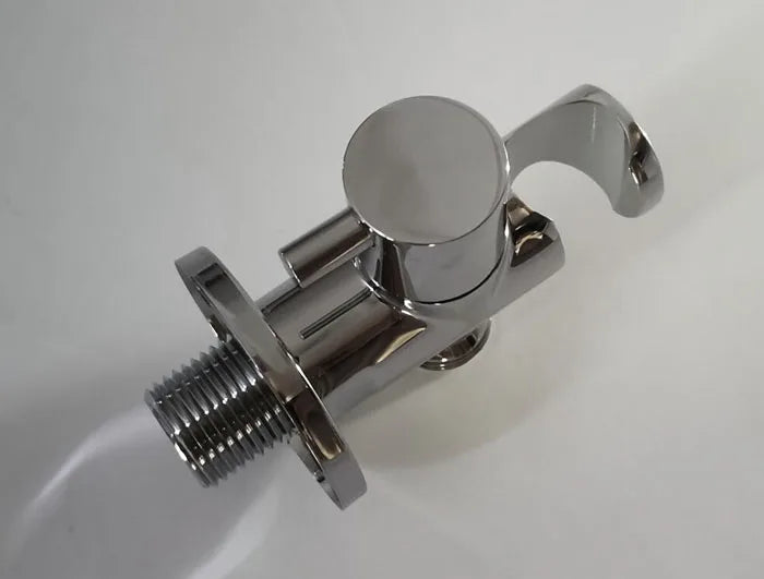 Brass Hand held black Bidet Shower set  Perforating Toilet Jet Cleaner Portable brushed gold and gray Bidet Shower Head BD01
