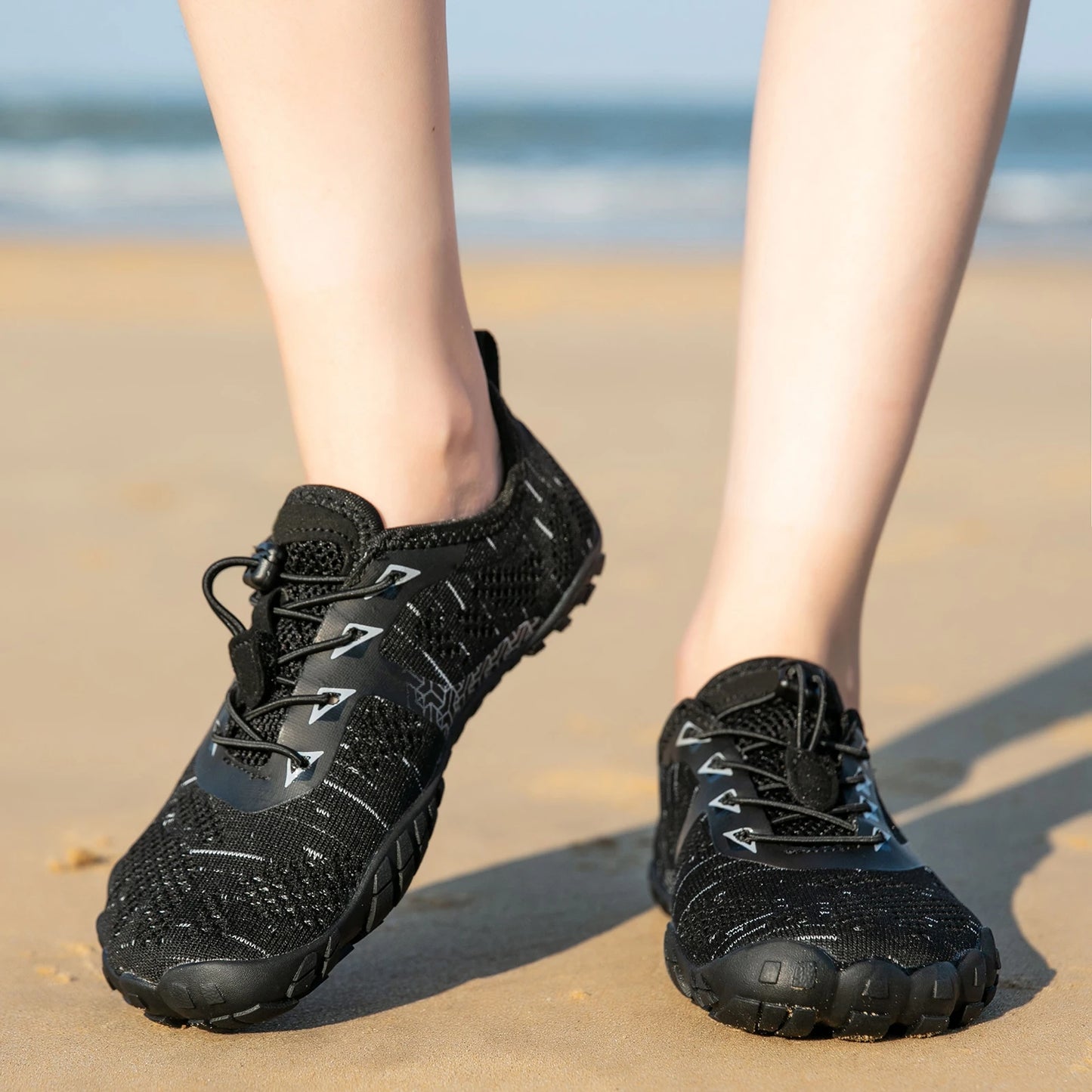 Water Shoes for Women Men Comfortable Barefoot Shoes Upstream Breathable Beach Shoes Quick Dry River Sea Aqua Shoes Sneakers