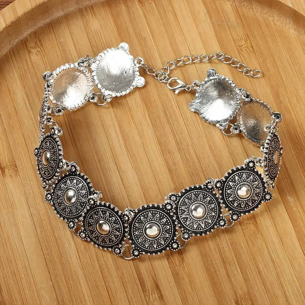 Boho jewelry accessories include fashionable bracelets necklaces wrist jewelry and neck jewelry.
