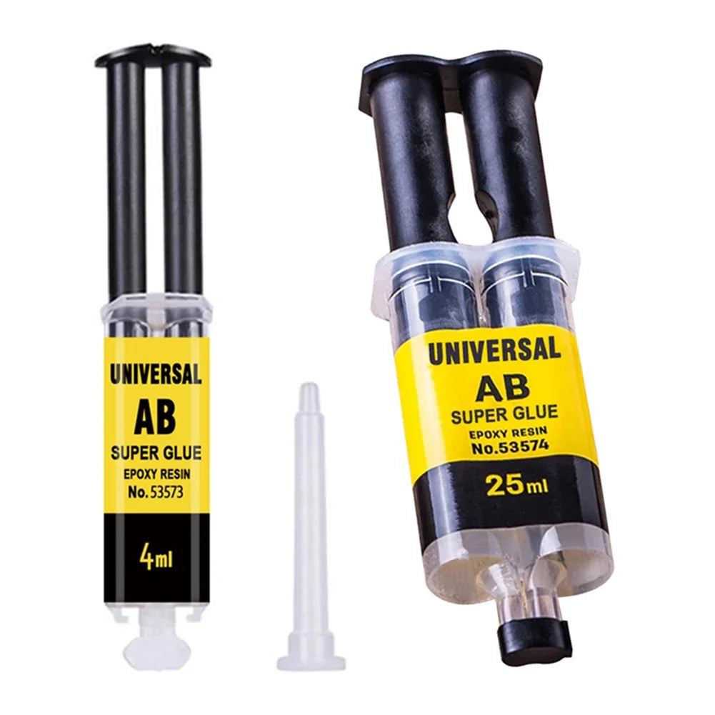 Epoxy Resin AB Glue Office 2 Minutes Curing Firm Long-lasting Reliable Epoxy Resin Strong Glue AB Glue Adhesive Super Liquid