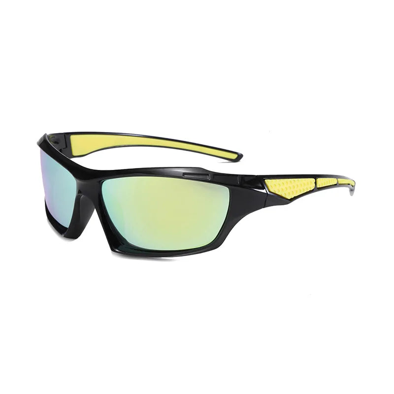 Outdoor cycling Polarized Sunglasses Men Frame Sport Sun Glasses Driver Retro Goggles eyewear go fishing Cool UV400 Anti-Glare