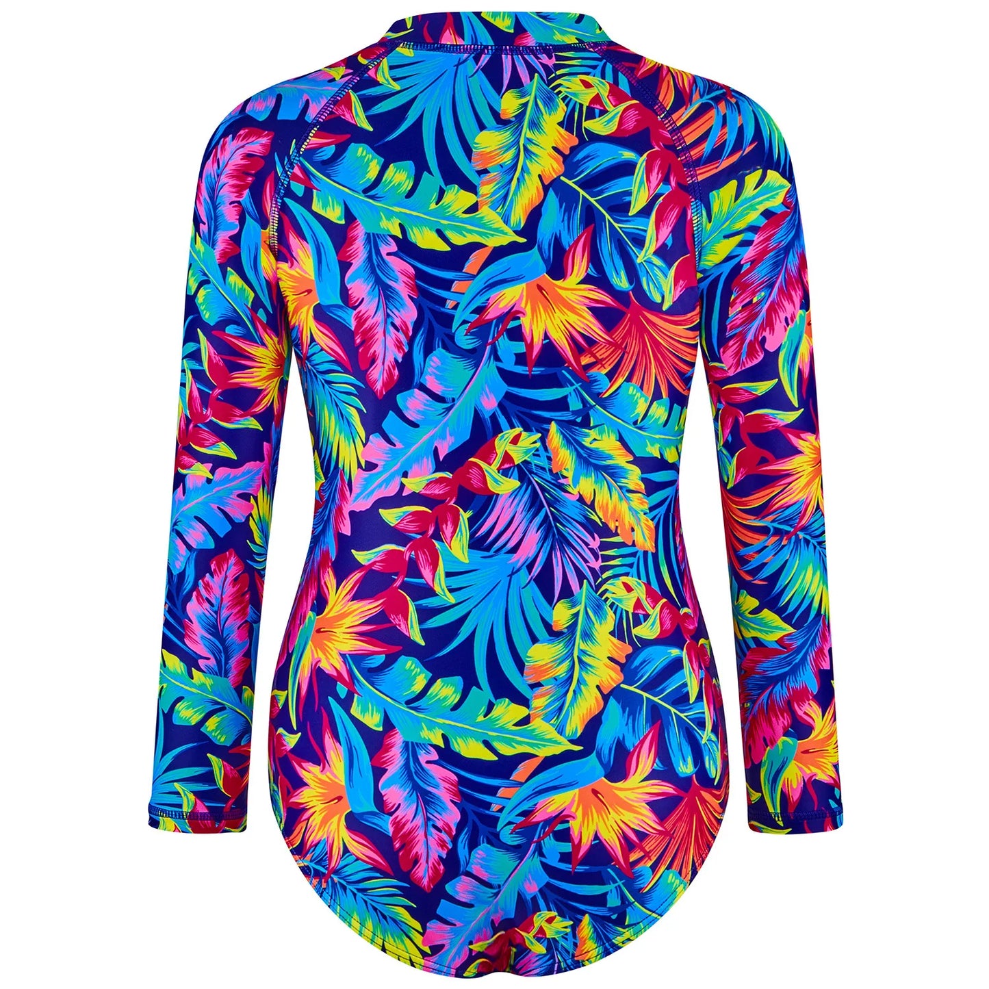 Kids Bathing Suits One-Piece Swimsuit For Girls Long Sleeves Girls Swimwear Surf Suit for Beach and Water Sports For 2 To 10Y