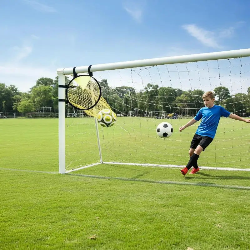 Football Accuracy Practice Target Weatherproof Portable Soccer Training Tool for Backyard Team Match Preparation