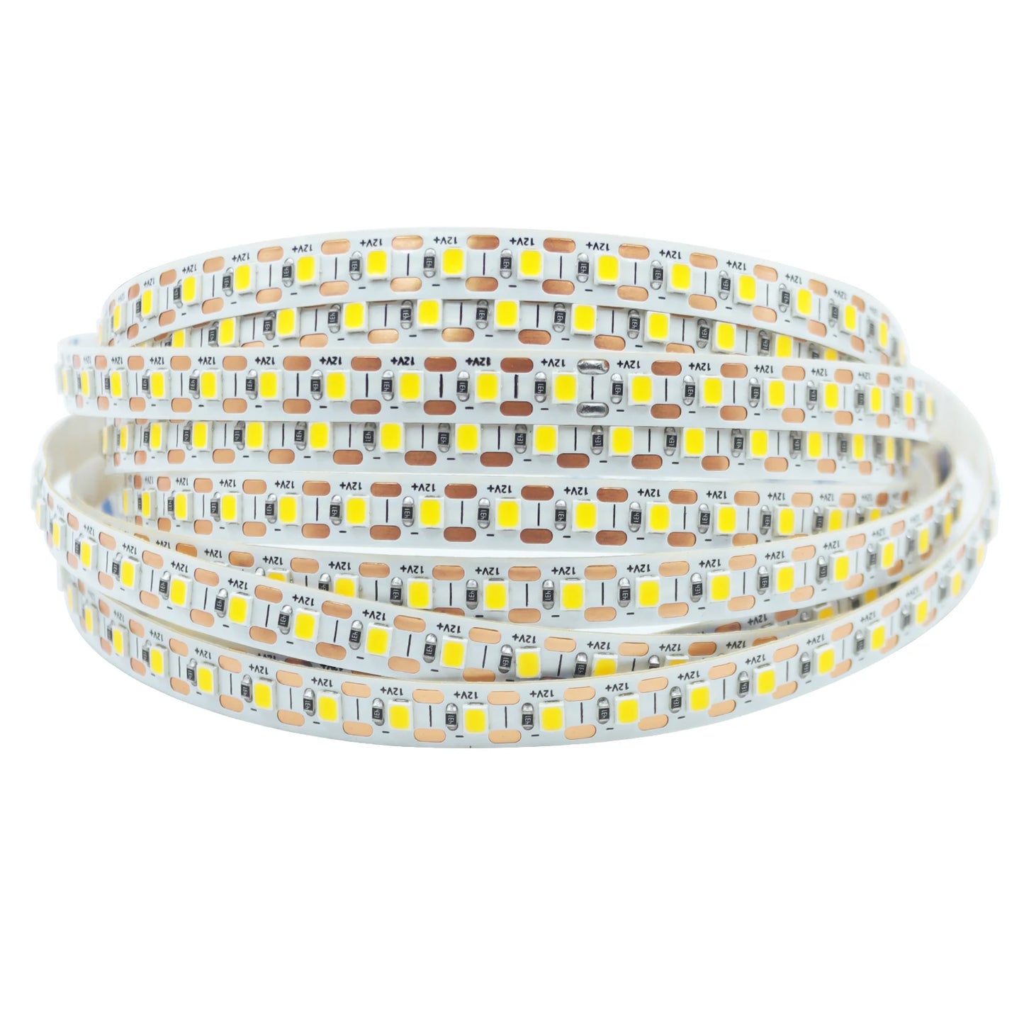 5M 10M/Roll LED Strip Lights 12V 3000K 4000K 6000K 120LEDs/m Flexible Tape Ribbon No Voltage Drop Home  Led Lights 1LED Cuttable