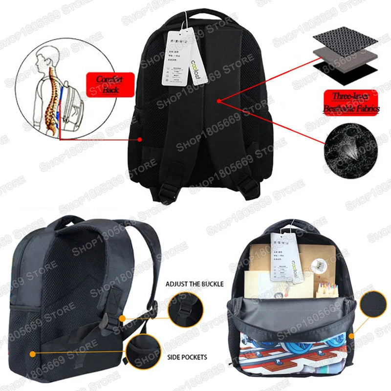 12 Inch Custom Children School Bags for 2-4 Years Old Boys Girls Kindergarten Backpack Baby Toddler Bags Kids Bookbag Gift