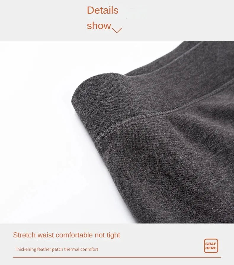 Thermal Underwear Men's Winter Clothes Fleece Keep Warm Pants Soft comfortable Underpants Sleepwear Breathable Thermo Leggings