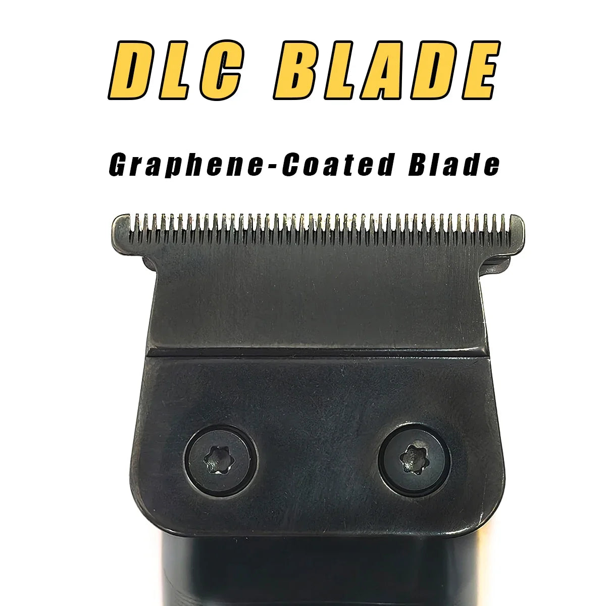 Trimmer for Men Hair Clipper Professional with DLC Blade T-Blade 7000RPM Zero Gapped Cordless Hair Cutting Machine Barber