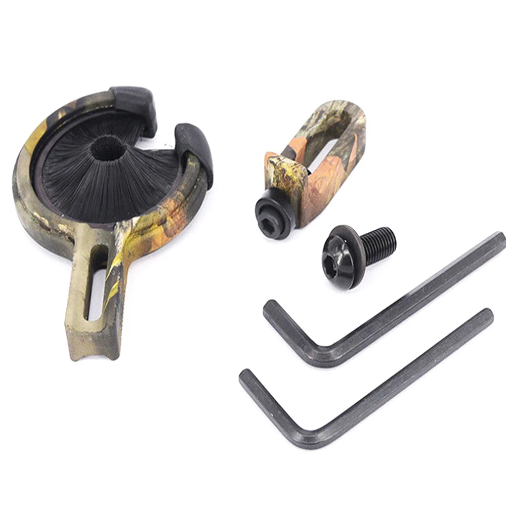 Archery Replaceable Full Brush Arrow Rest Adjustable Arrow Stand Both Right Left Hand for Hunting Shooting Compound Bow Arrow