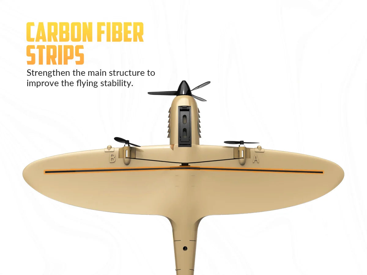Spitfire RC Plane 2.4G 3CH Gyro Stabilizer Fixed Wing EPP Foam 400MM Wingspan Airplane RTF Fighter for Boys Children