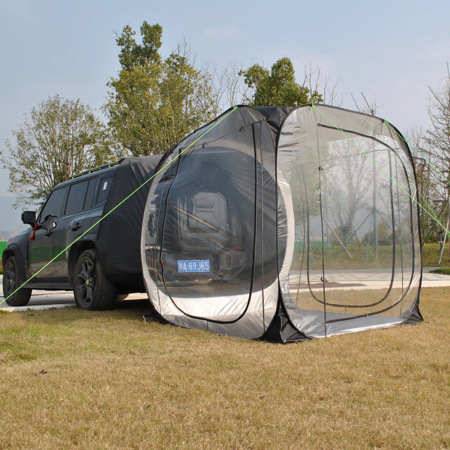 Car Rear Automatic Tent, Car Tailgate Tent,Pop Up Car Rear Tent, SUV Tents Car Tents for Campers Multipurpose Truck Tent