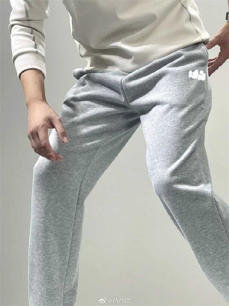 Spring and Autumn Fashion Pants for Men Slow Running Leisure Sports Printed Fashion Pants