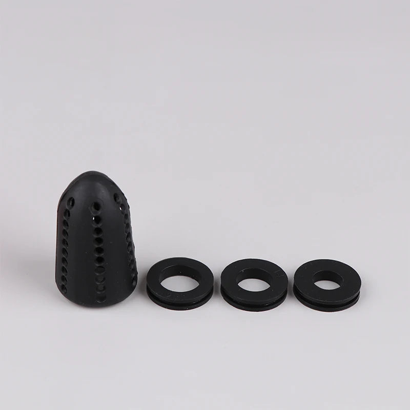 1Set Silicone Hookah Silencer Adjustable Size Chooes Muffler Shisha Accessories