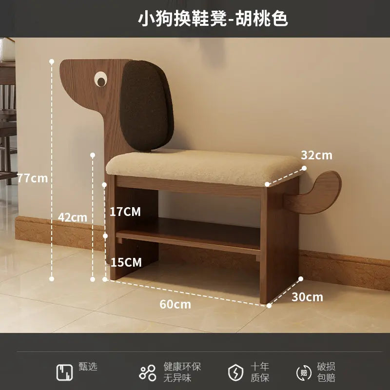 Modern Children Foot Stool Hallway Entryway Accent Pouf Mobile Unique Foot Stool Low Storage Tabouret Lounge Suite Furniture