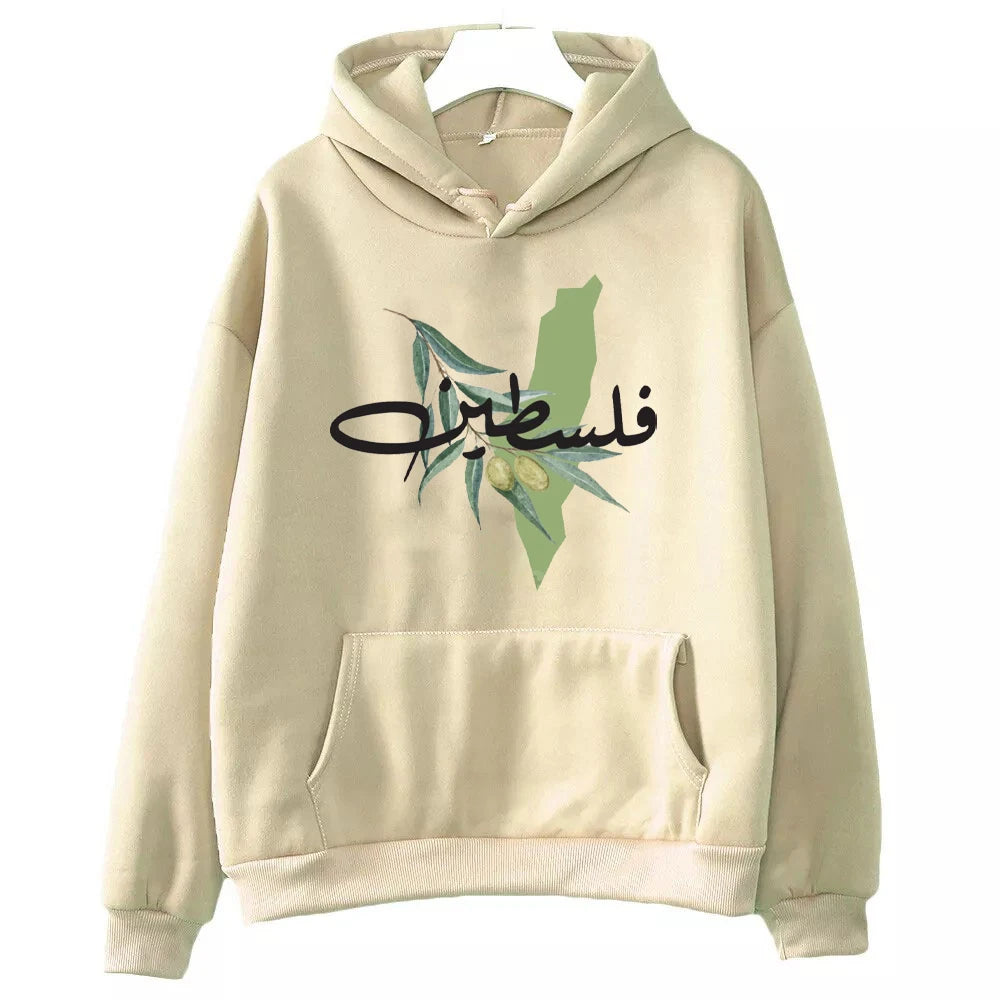 Palestine Arabic Palestinians Men Women Printed Hoodies Folklore Thobe for Girls Autumn and Winter Hoodie Pullover Sweatshirts